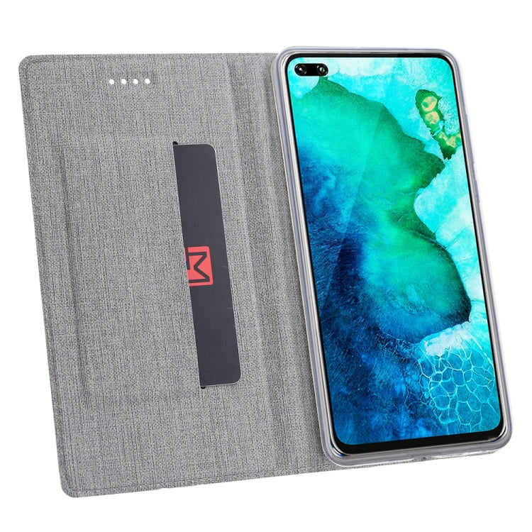 For Huawei Honor V30 & V30 Pro ViLi Shockproof TPU + PU Horizontal Flip Protective Case with Card Slot & Holder