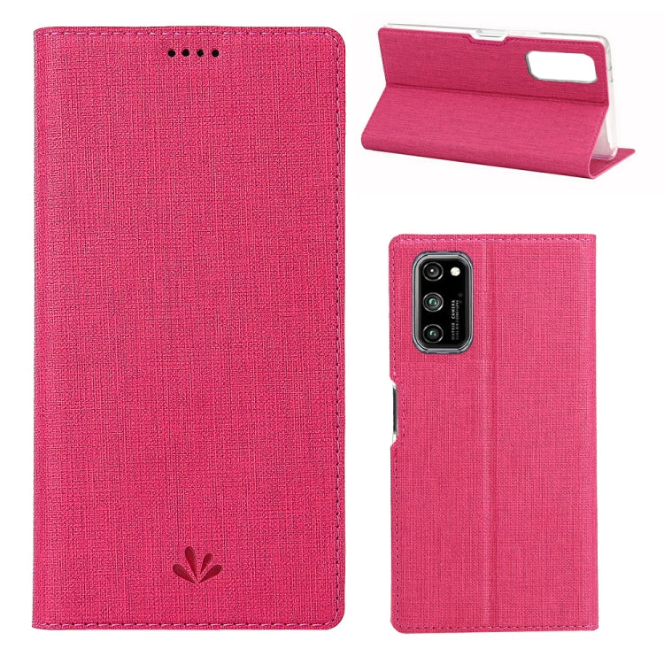 For Huawei Honor V30 & V30 Pro ViLi Shockproof TPU + PU Horizontal Flip Protective Case with Card Slot & Holder