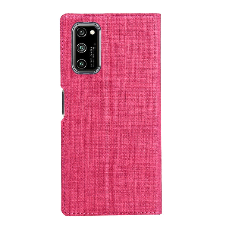 For Huawei Honor V30 & V30 Pro ViLi Shockproof TPU + PU Horizontal Flip Protective Case with Card Slot & Holder