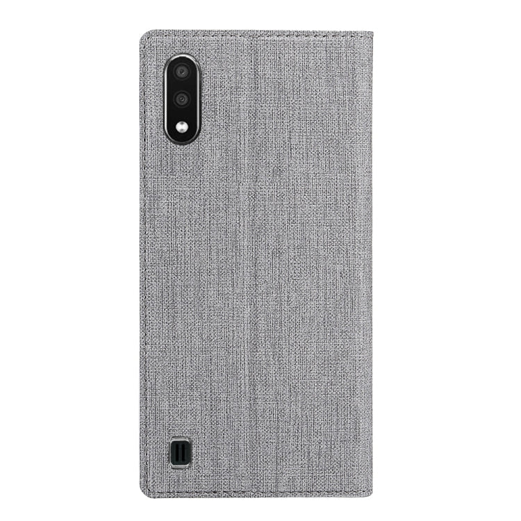 For Galaxy A01 ViLi Shockproof TPU + PU Horizontal Flip Protective Case with Card Slot & Holder