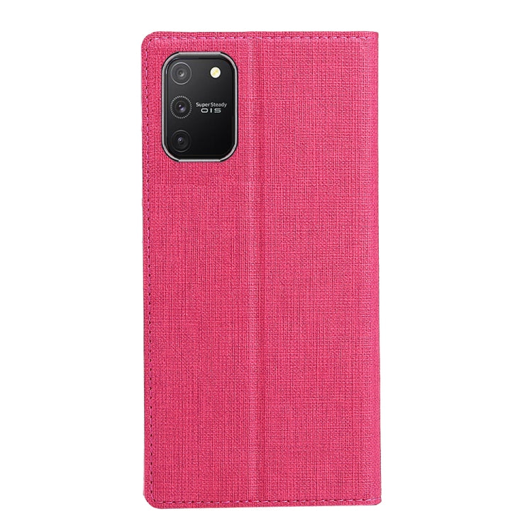 For Galaxy S10 Lite & A91 ViLi Shockproof TPU + PU Horizontal Flip Protective Case with Card Slot & Holder