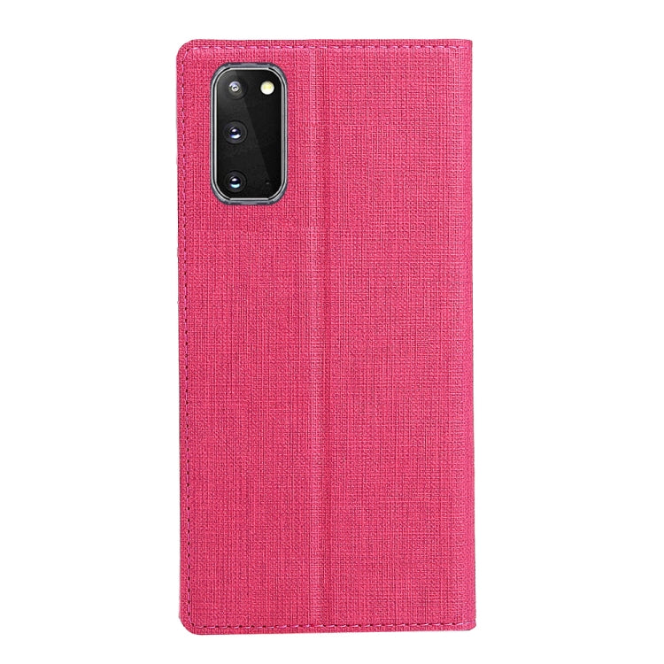 For Galaxy S20 ViLi Shockproof TPU + PU Horizontal Flip Protective Case with Card Slot & Holder