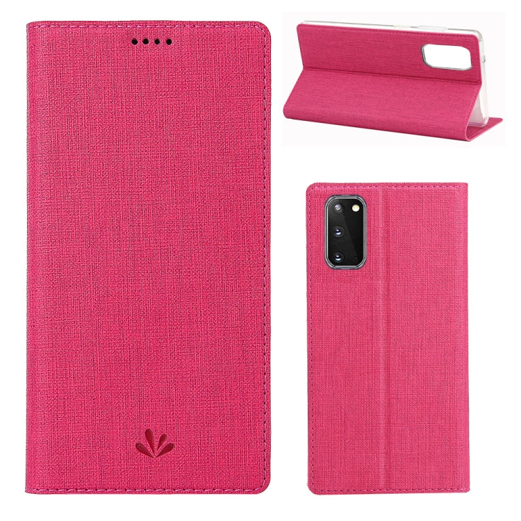 For Galaxy S20+ ViLi Shockproof TPU + PU Horizontal Flip Protective Case with Card Slot & Holder