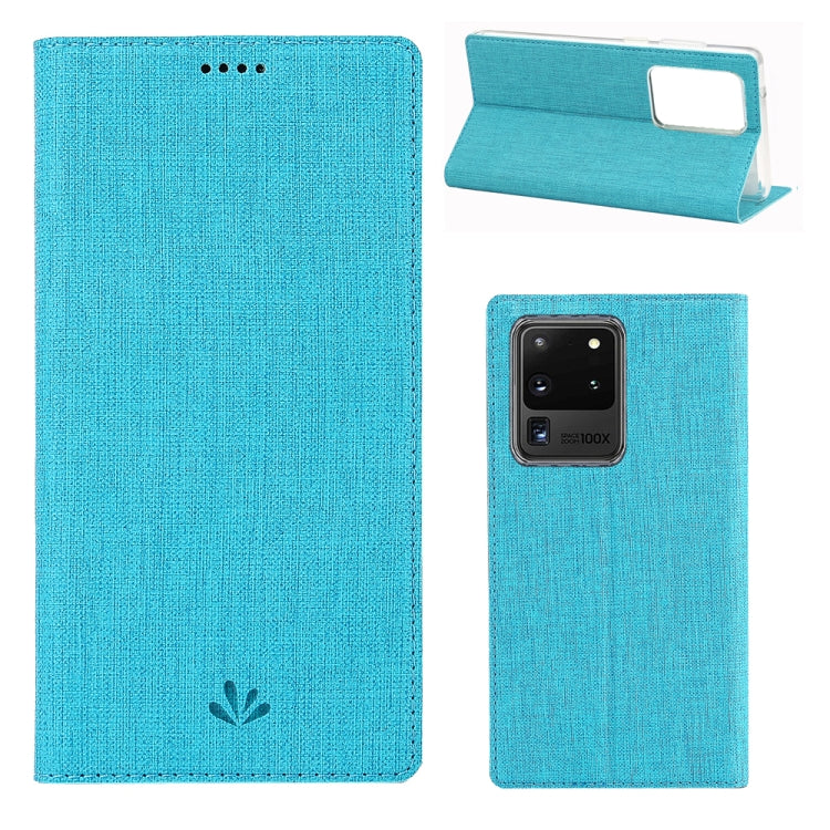 For Galaxy S20 Ultra ViLi Shockproof TPU + PU Horizontal Flip Protective Case with Card Slot & Holder