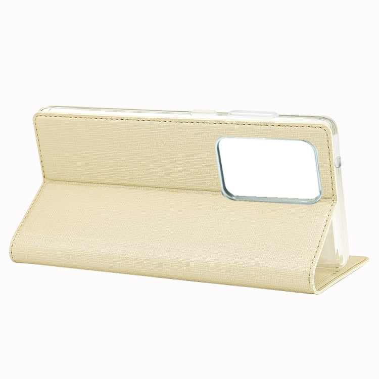 For Galaxy S20 Ultra ViLi Shockproof TPU + PU Horizontal Flip Protective Case with Card Slot & Holder
