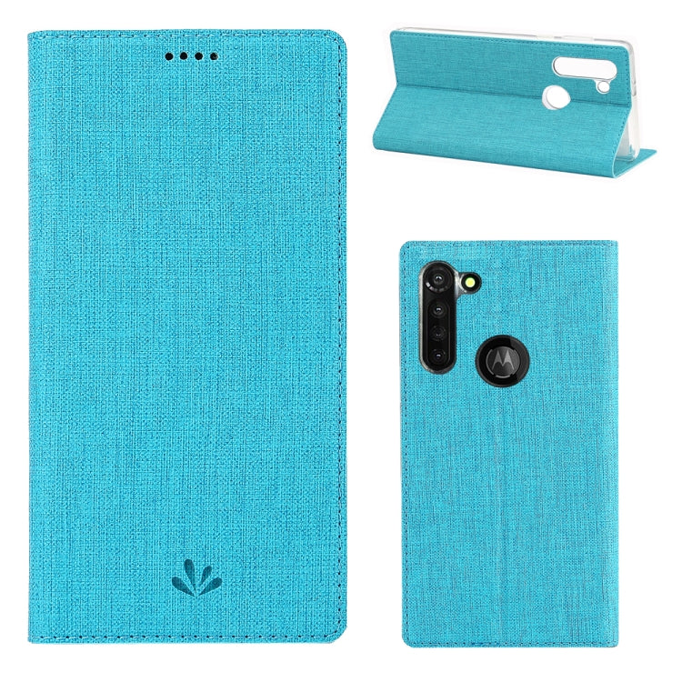 For Motorola Moto G8 Power ViLi Shockproof TPU + PU Horizontal Flip Protective Case with Card Slot & Holder