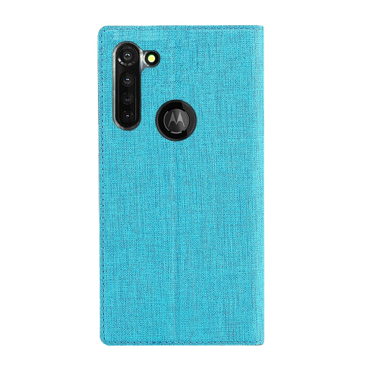 For Motorola Moto G8 Power ViLi Shockproof TPU + PU Horizontal Flip Protective Case with Card Slot & Holder