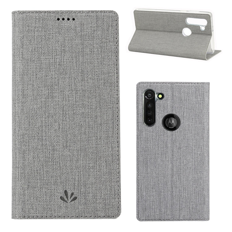 For Motorola Moto G8 Power ViLi Shockproof TPU + PU Horizontal Flip Protective Case with Card Slot & Holder