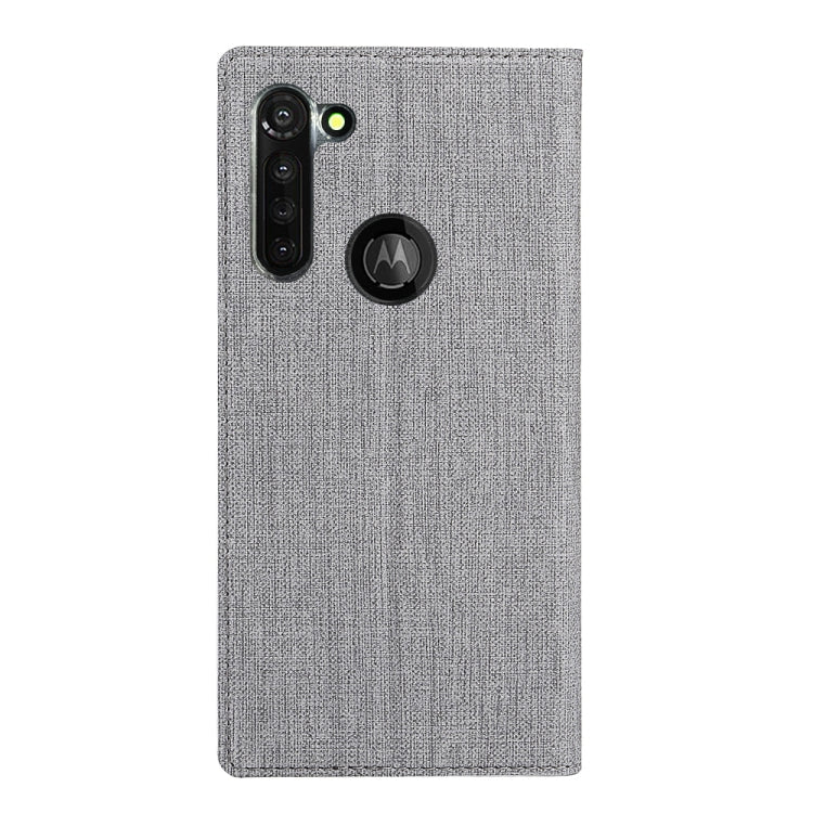 For Motorola Moto G8 Power ViLi Shockproof TPU + PU Horizontal Flip Protective Case with Card Slot & Holder
