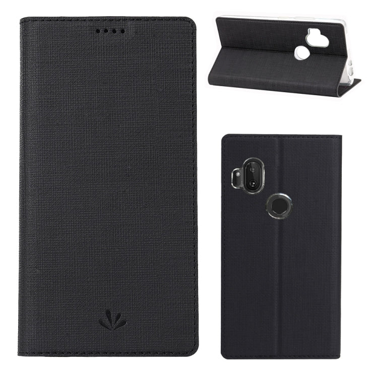 For Motorola One Hyper ViLi Shockproof TPU + PU Horizontal Flip Protective Case with Card Slot & Holder