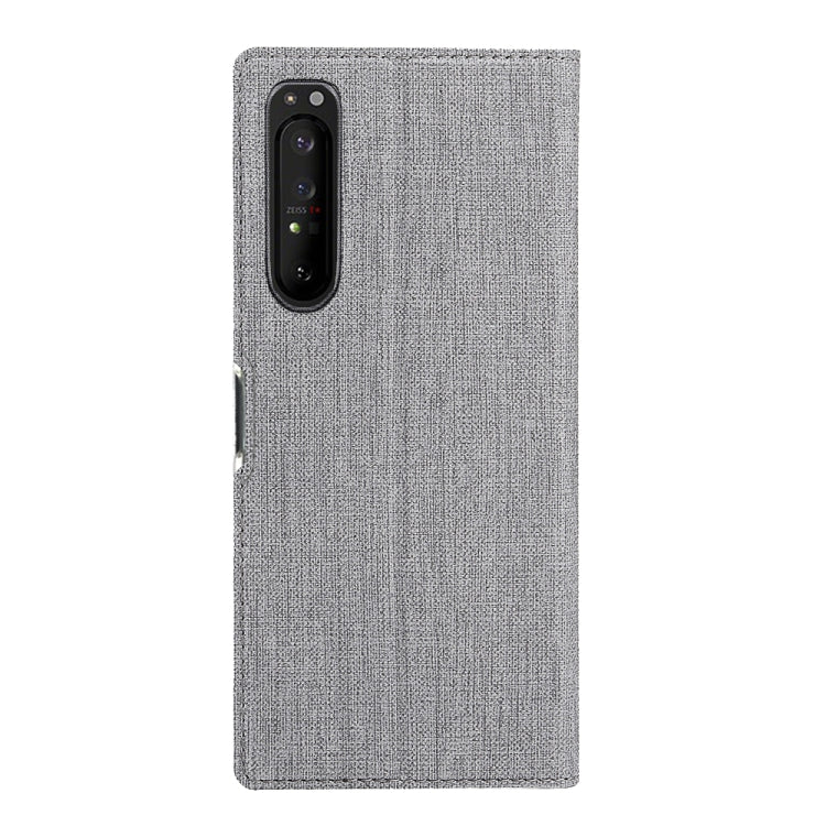 For  Sony Xperia 1 II ViLi Shockproof TPU + PU Horizontal Flip Protective Case with Card Slot & Holder