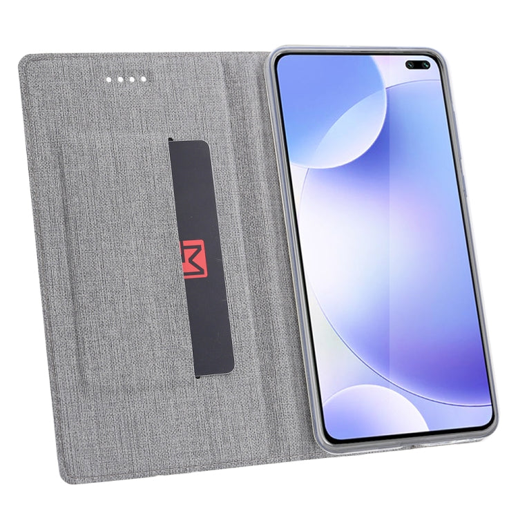 For Xiaomi Redmi K30/K30 5G/Mi Poco X2/Redmi K30i 5G/K30 5G Racing ViLi Shockproof TPU + PU Horizontal Flip Protective Case with Card Slot & Holder