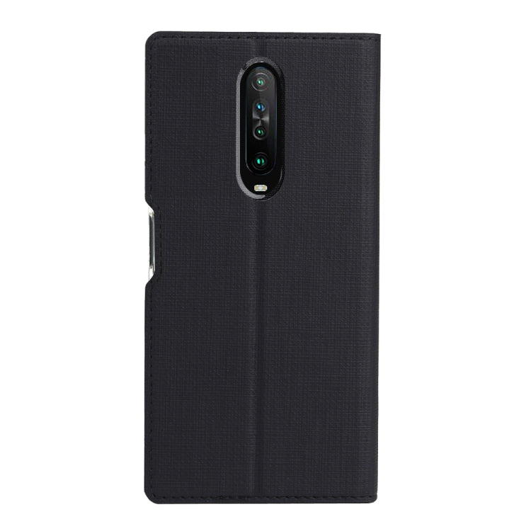 For Xiaomi Redmi K30/K30 5G/Mi Poco X2/Redmi K30i 5G/K30 5G Racing ViLi Shockproof TPU + PU Horizontal Flip Protective Case with Card Slot & Holder