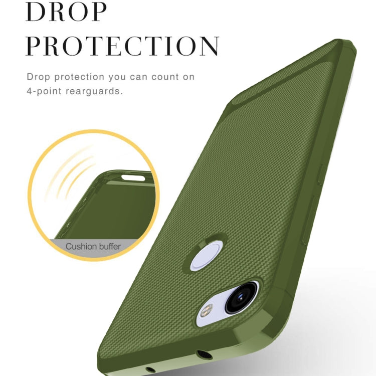 For Google Pixel 3a Carbon Fiber Texture Shockproof TPU Protective Case