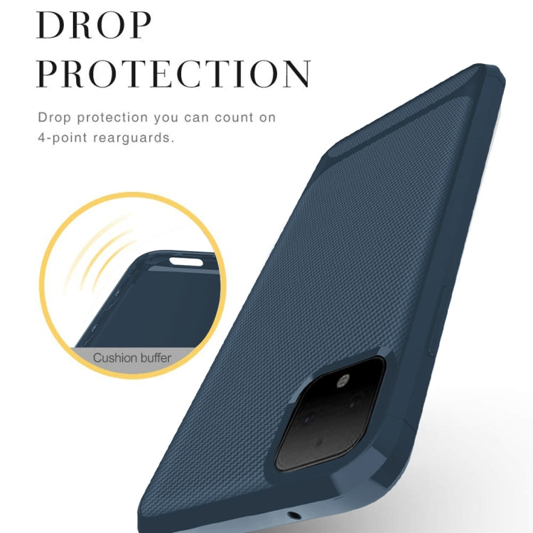 For Google Pixel 4 Carbon Fiber Texture Shockproof TPU Protective Case