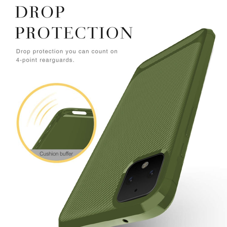 For Google Pixel 4 XL Carbon Fiber Texture Shockproof TPU Protective Case