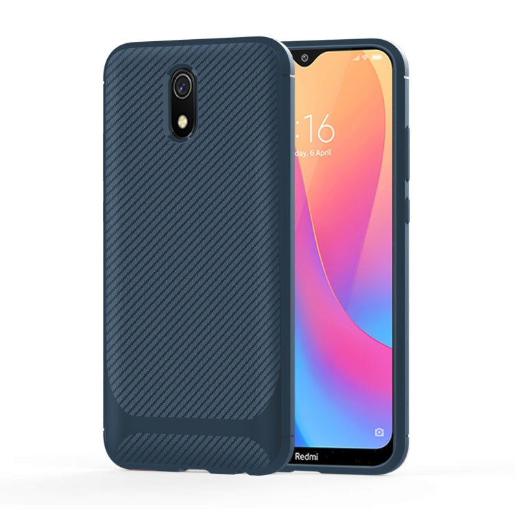 For Nokia 1 Plus Carbon Fiber Texture Shockproof TPU Protective Case