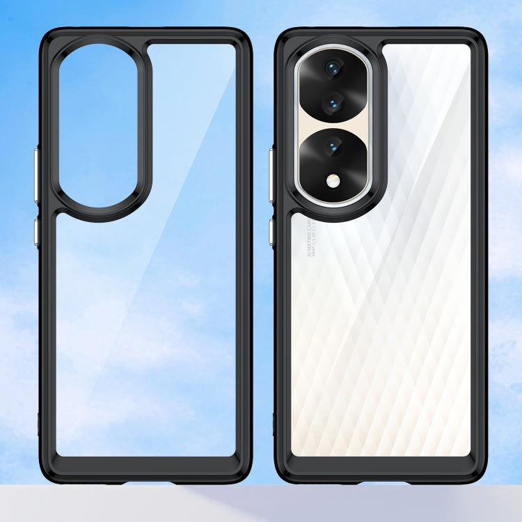 For Honor 70 Pro 5G Colorful Series Acrylic + TPU Phone Case