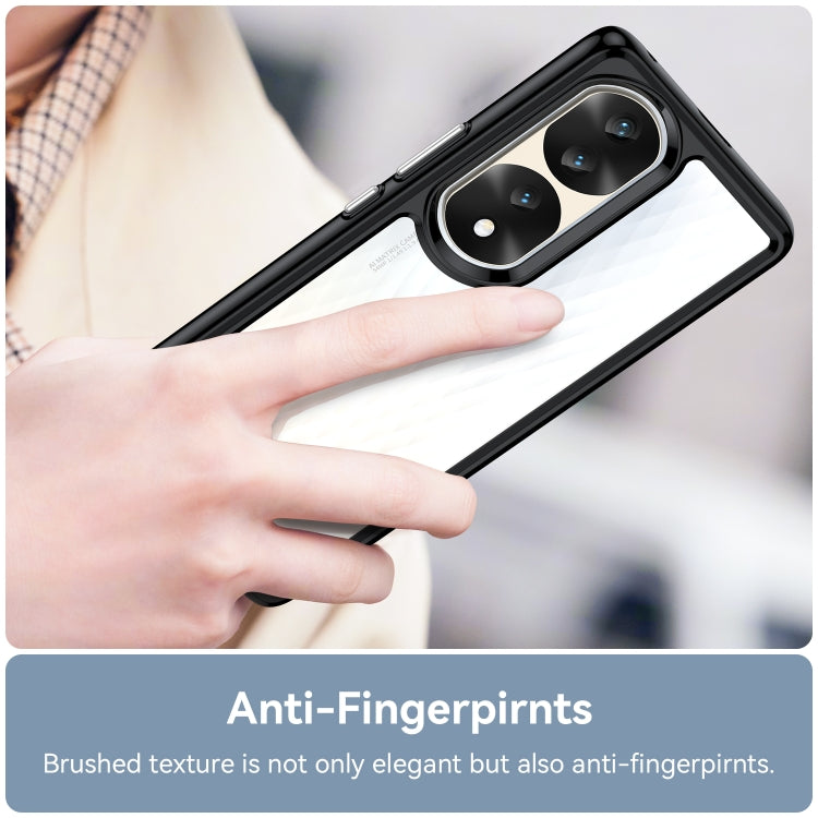 For Honor 70 Pro 5G Colorful Series Acrylic + TPU Phone Case