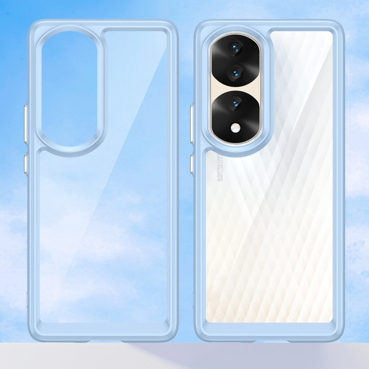 For Honor 70 Pro 5G Colorful Series Acrylic + TPU Phone Case