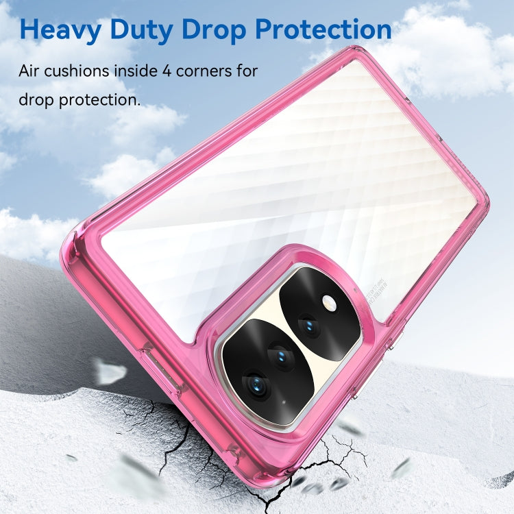 For Honor 70 Pro+ 5G Colorful Series Acrylic + TPU Phone Case