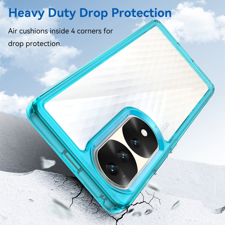 For Honor 70 Pro+ 5G Colorful Series Acrylic + TPU Phone Case