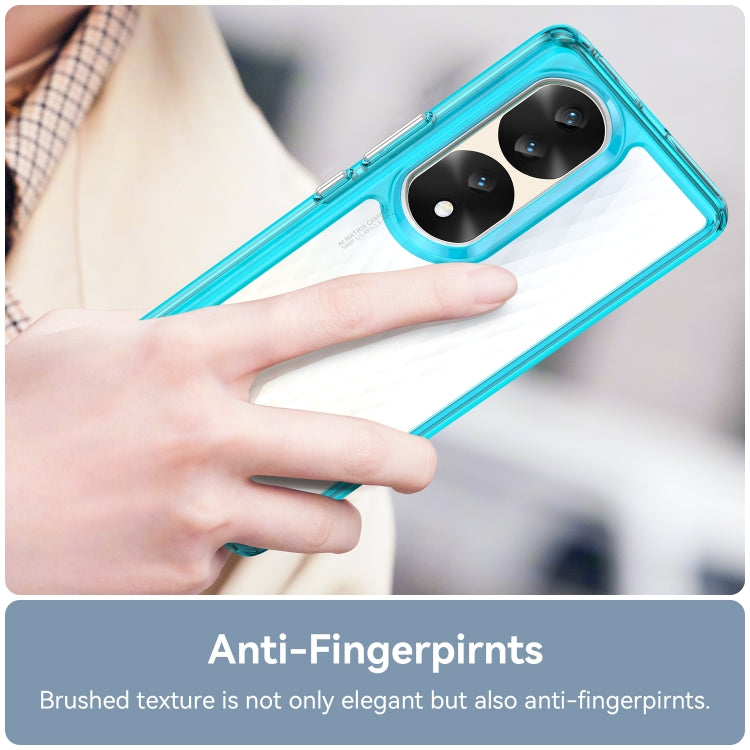 For Honor 70 Pro+ 5G Colorful Series Acrylic + TPU Phone Case