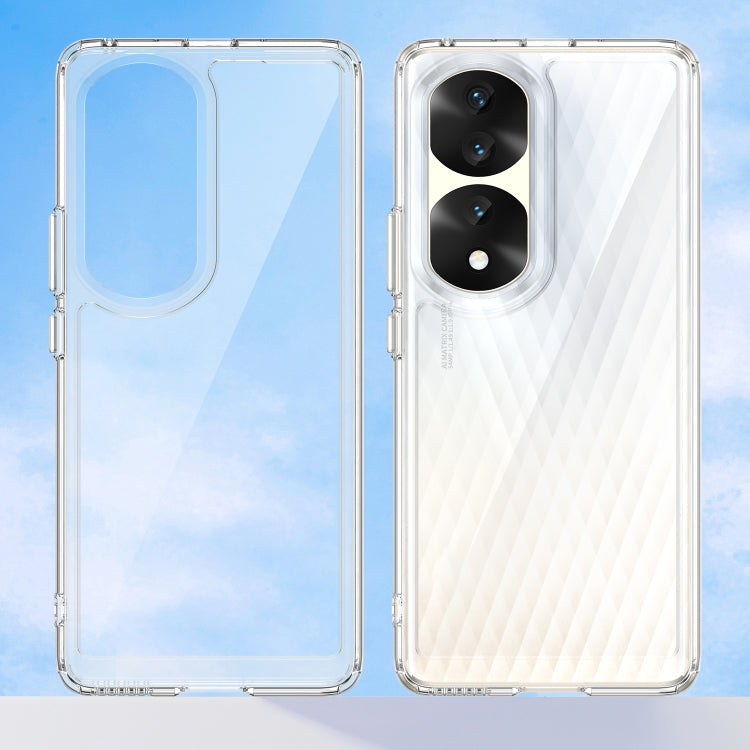 For Honor 70 Pro+ 5G Colorful Series Acrylic + TPU Phone Case