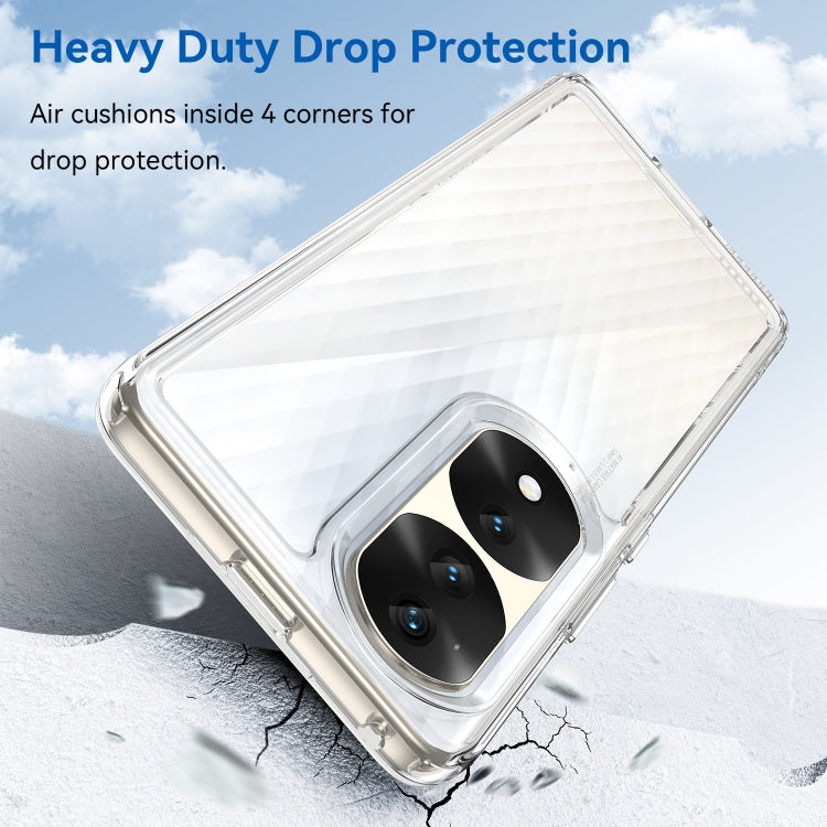For Honor 70 Pro+ 5G Colorful Series Acrylic + TPU Phone Case