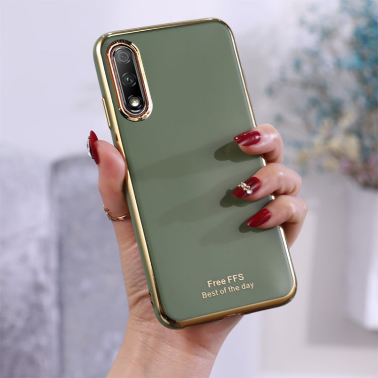 For Huawei Honor Play 3 6D Plating TPU Protective Case