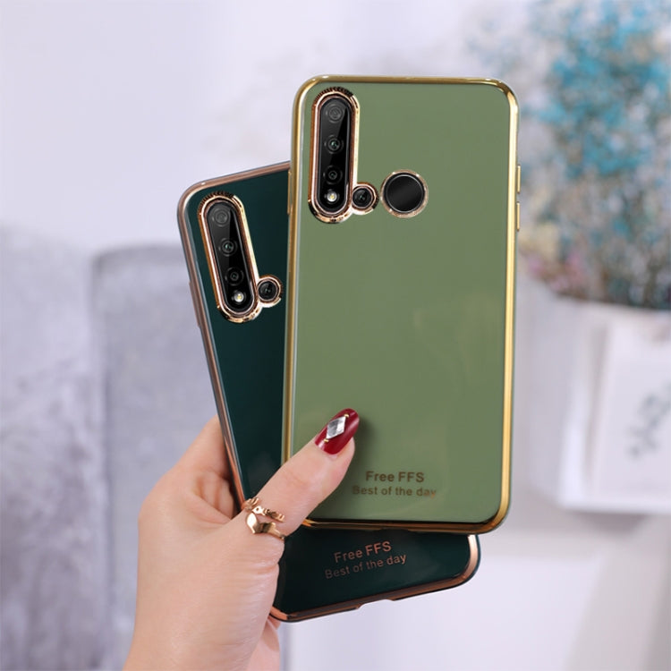 For Huawei nova 5i 6D Plating TPU Protective Case