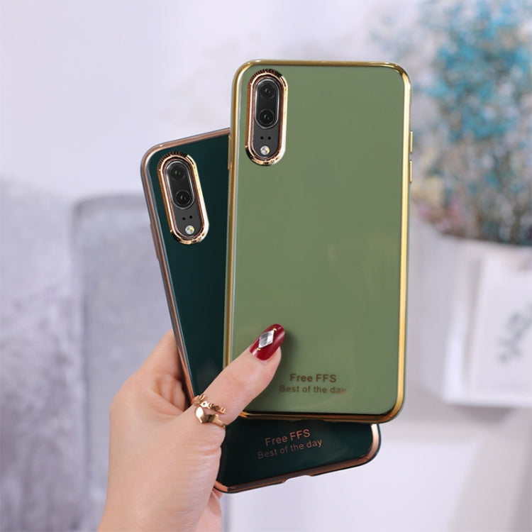 For Huawei P20 Pro 6D Plating TPU Protective Case