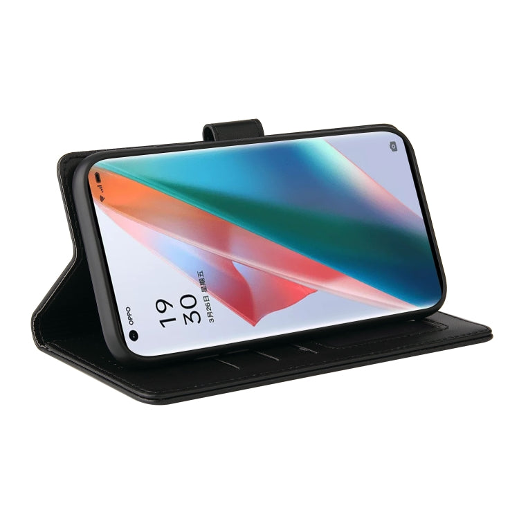 For OPPO Find X3 Pro GQUTROBE Skin Feel Magnetic Leather Phone Case