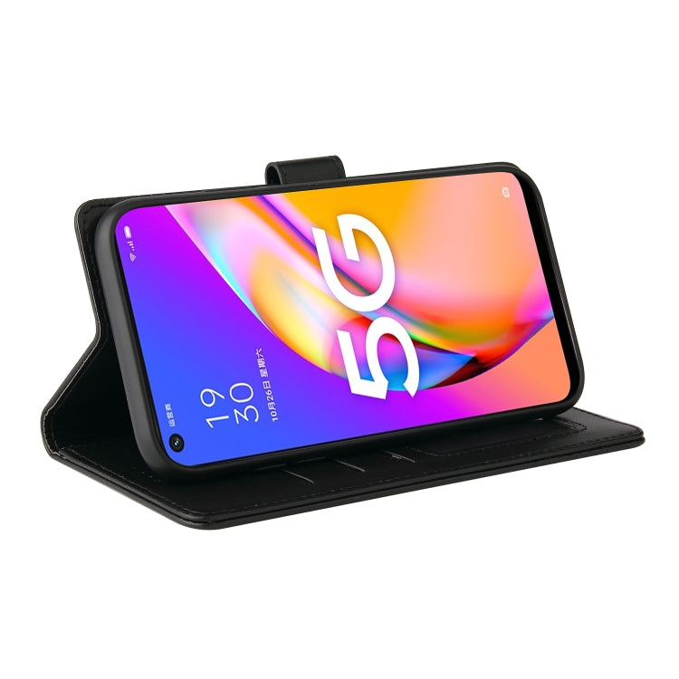 For OPPO A93 5G GQUTROBE Skin Feel Magnetic Leather Phone Case