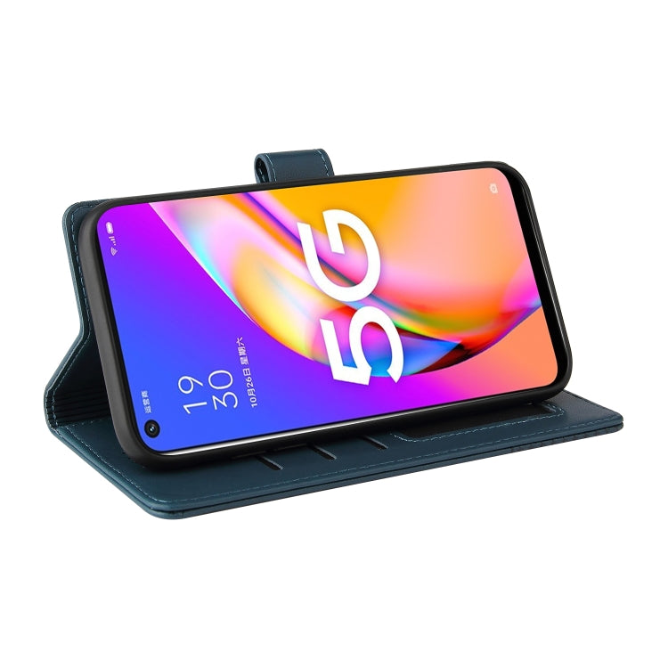 For OPPO A93 5G GQUTROBE Skin Feel Magnetic Leather Phone Case