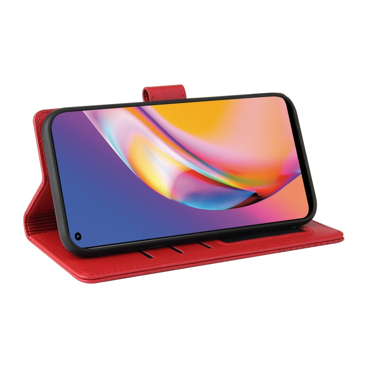 For OPPO A94 GQUTROBE Skin Feel Magnetic Leather Phone Case