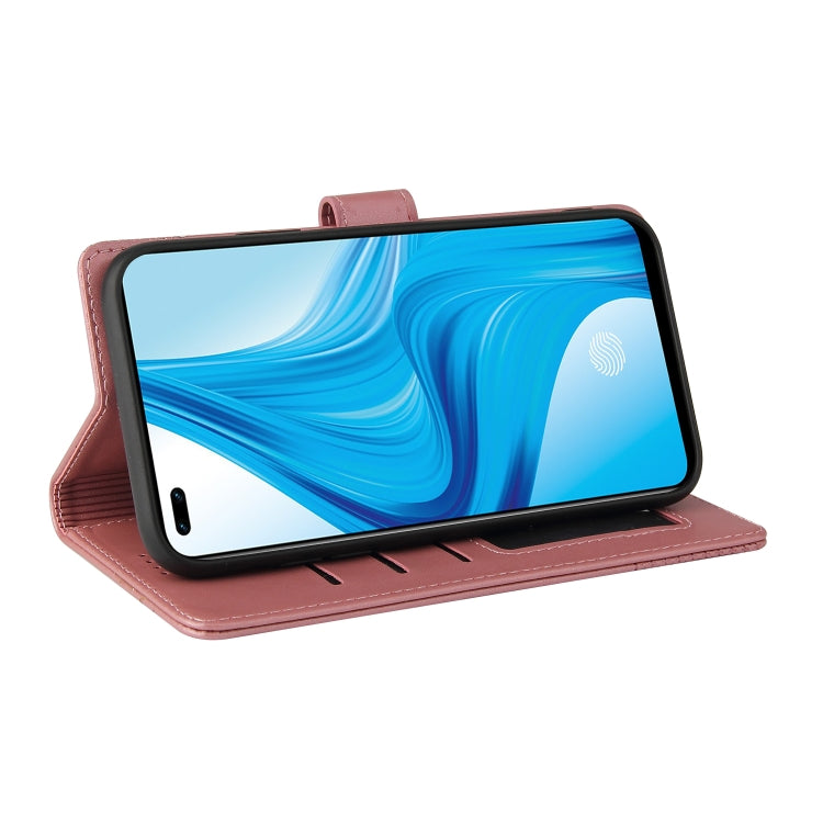 For OPPO F17 Pro / A93 GQUTROBE Skin Feel Magnetic Leather Phone Case