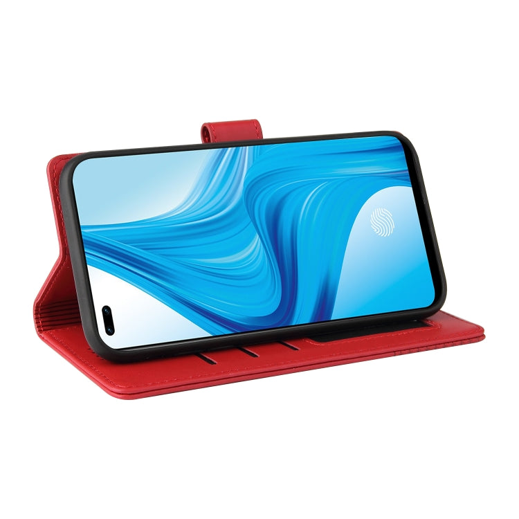 For OPPO F17 Pro / A93 GQUTROBE Skin Feel Magnetic Leather Phone Case