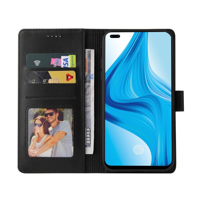 For OPPO F17 Pro / A93 GQUTROBE Skin Feel Magnetic Leather Phone Case