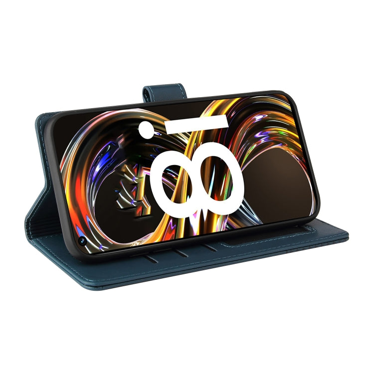 For Realme 8i GQUTROBE Skin Feel Magnetic Leather Phone Case