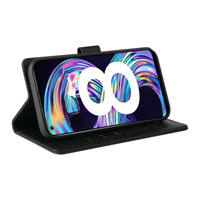 For Realme 8 GQUTROBE Skin Feel Magnetic Leather Phone Case