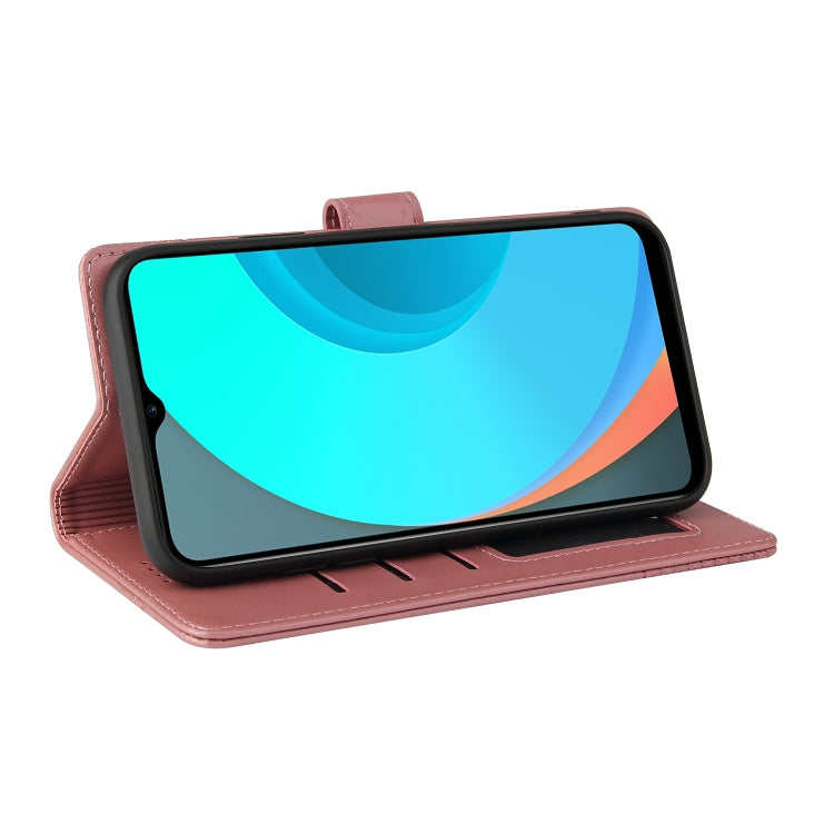 For Realme C11 GQUTROBE Skin Feel Magnetic Leather Phone Case