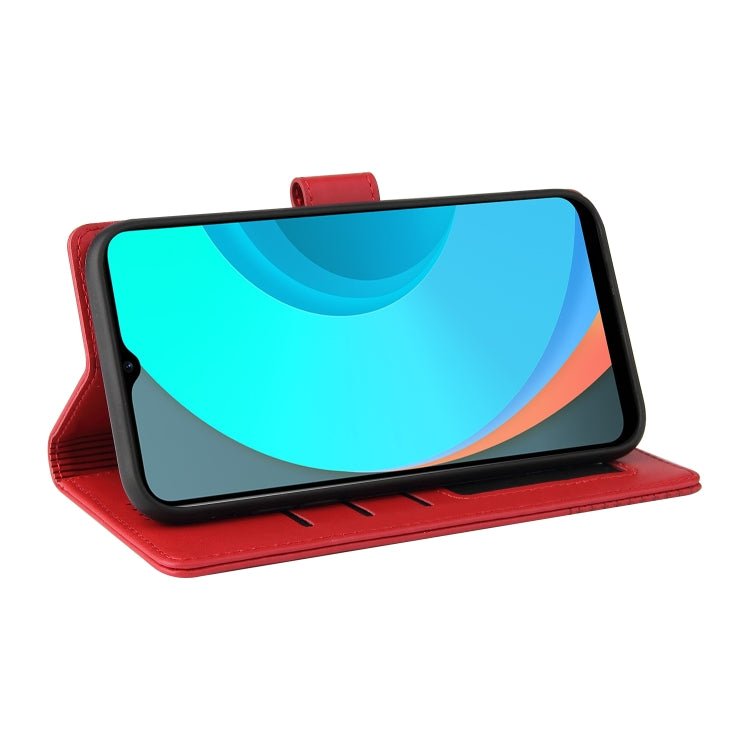 For Realme C11 GQUTROBE Skin Feel Magnetic Leather Phone Case