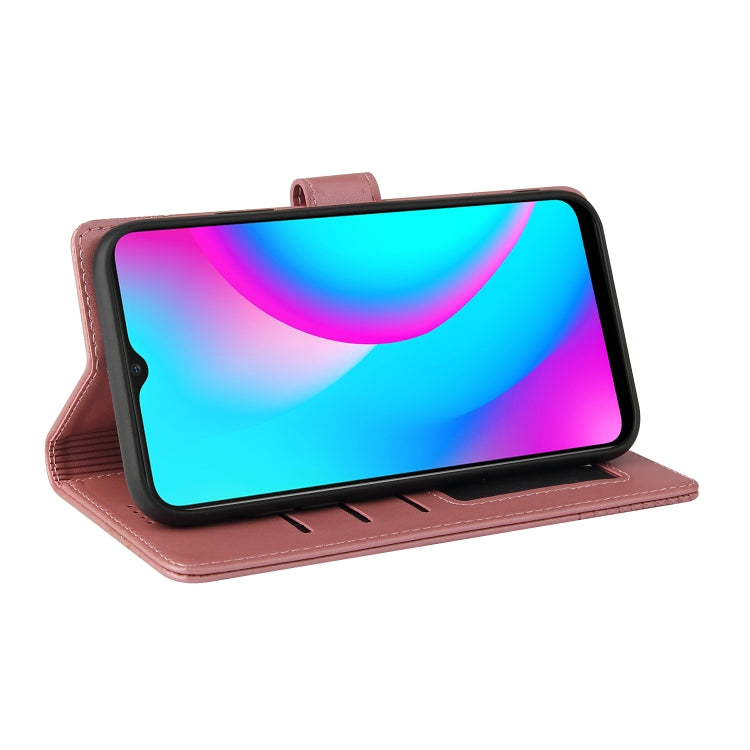 For Realme C15 GQUTROBE Skin Feel Magnetic Leather Phone Case