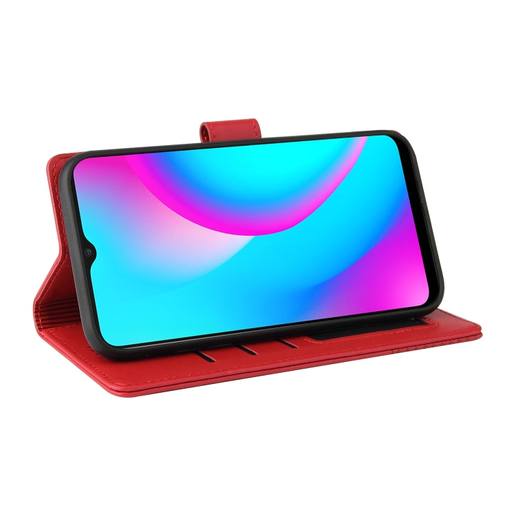 For Realme C15 GQUTROBE Skin Feel Magnetic Leather Phone Case