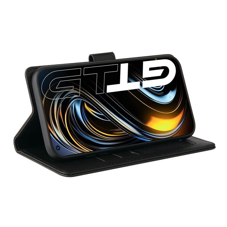 For Realme GT 5G GQUTROBE Skin Feel Magnetic Leather Phone Case