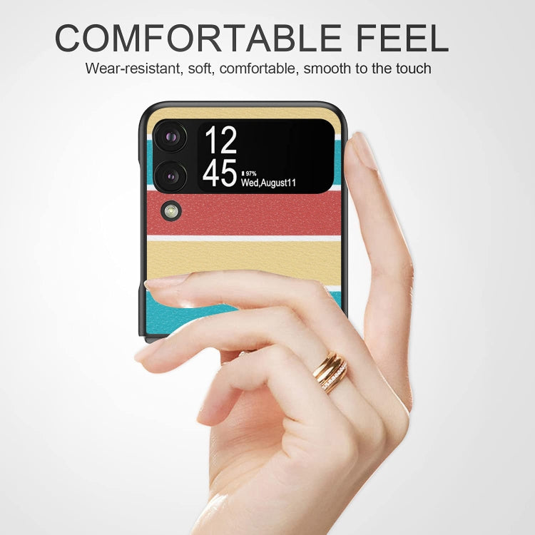 For Samsung Galaxy Z Flip4 TPU Shockproof Folding Protective Phone Case