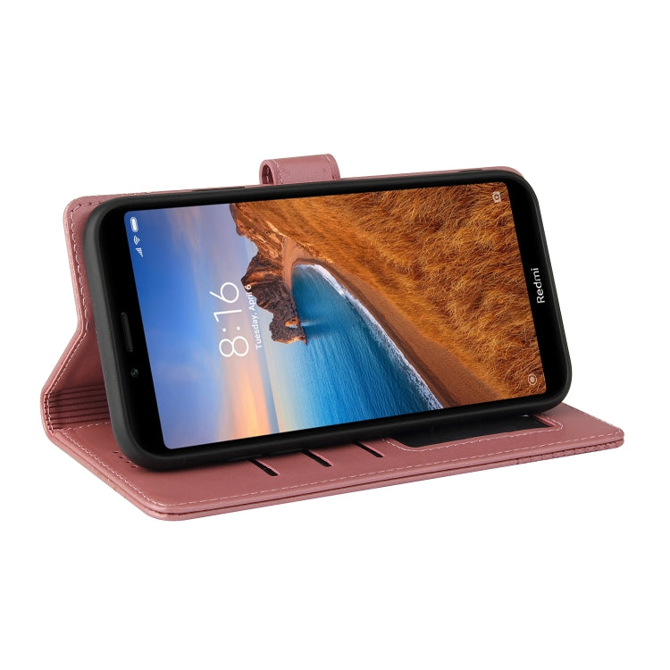 For Xiaomi Redmi 7A GQUTROBE Skin Feel Magnetic Leather Phone Case