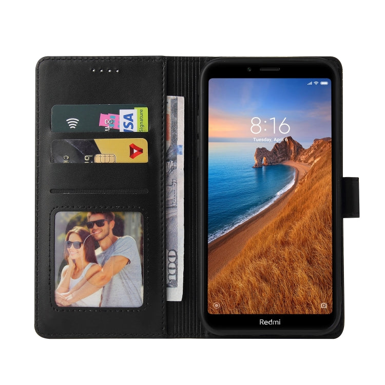 For Xiaomi Redmi 7A GQUTROBE Skin Feel Magnetic Leather Phone Case