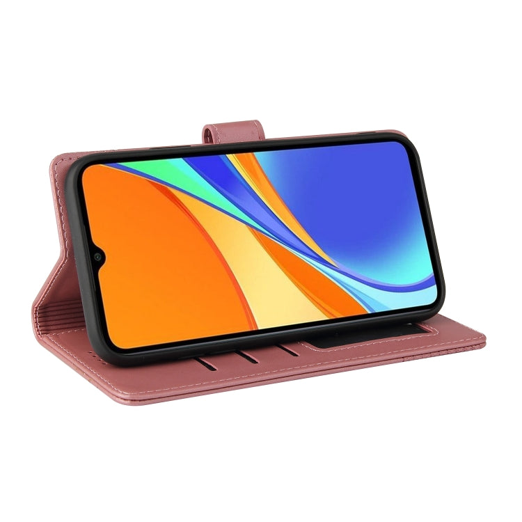 For Xiaomi Redmi 9C GQUTROBE Skin Feel Magnetic Leather Phone Case